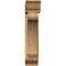 Ekena Millwork Legacy Traditional Rough Sawn Bracket w/ Offset Brace, Western Red Cedar, 8"W x 32"D x 38"H BKT0806X32X38LEC01RWR - alternate 4